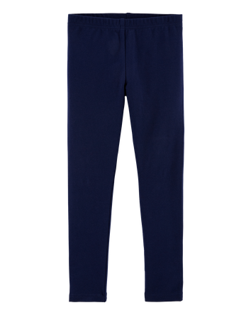Kid Cotton Stretch Leggings, 