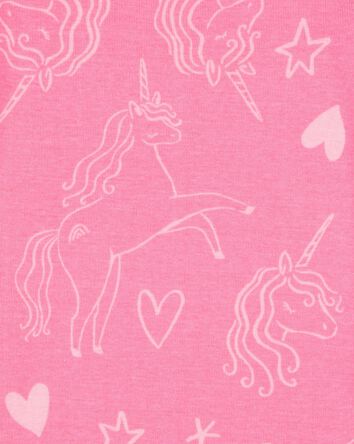 Baby 4-Piece Unicorn Cotton Pajamas