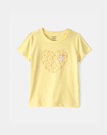 Toddler Girl Easter Chick Graphic Tee - Yellow, 