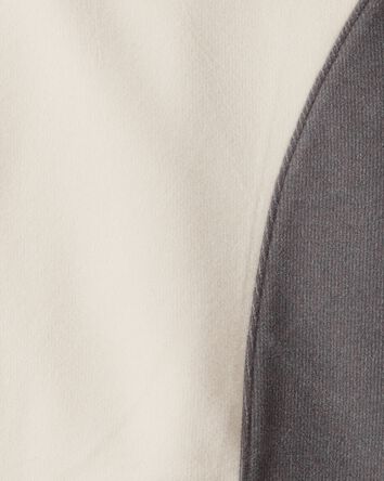 Toddler Boy Colorblock Long-Sleeve Pullover Sweatshirt- Tan, 