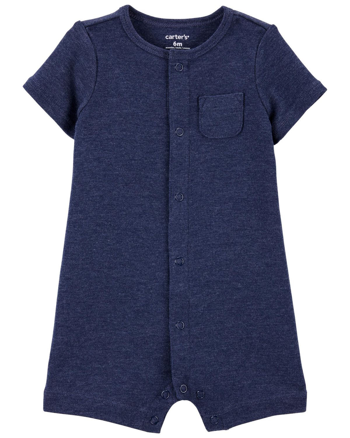 Blue Baby SnapUp Romper