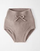 Baby High-Waist Organic Cotton Sweater Knit Diaper Cover, image 1 of 5 slides
