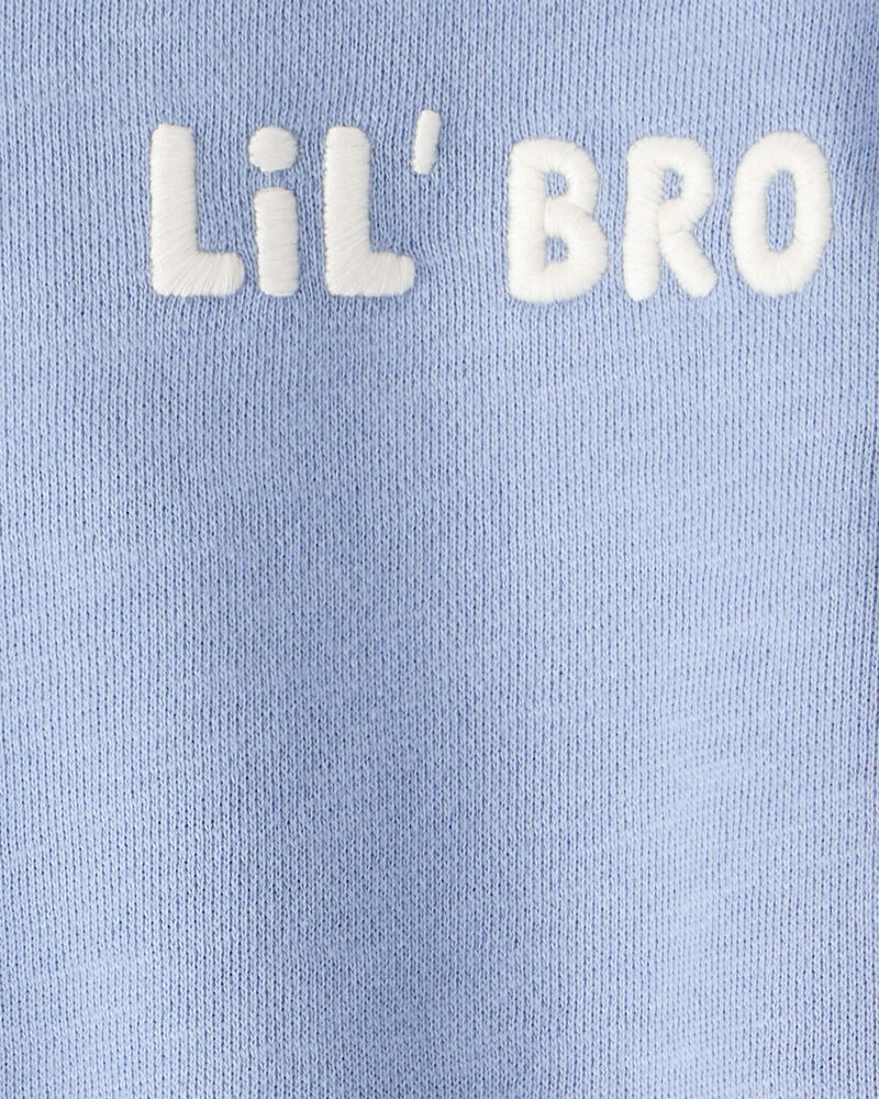 Baby Organic Cotton Lil' Bro Bubble , image 3 of 5 slides