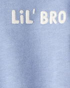 Baby Organic Cotton Lil' Bro Bubble , image 3 of 5 slides