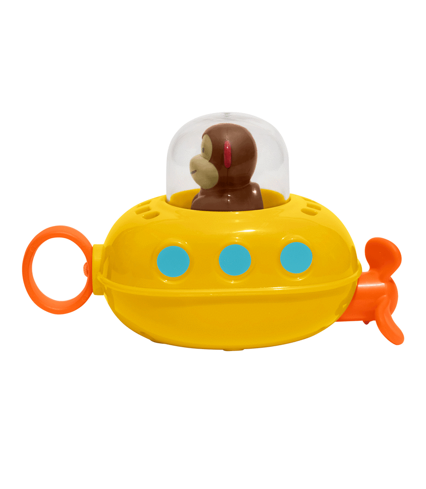 ZOO® Pull & Go Submarine Baby Bath Toy, image 3 of 3 slides