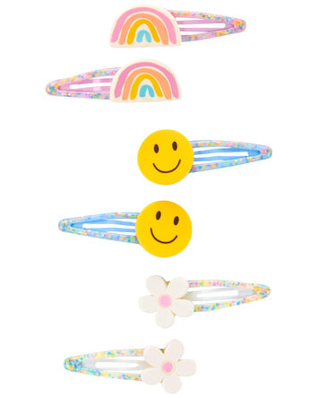 Toddler 6-Pack Hair Clips, 