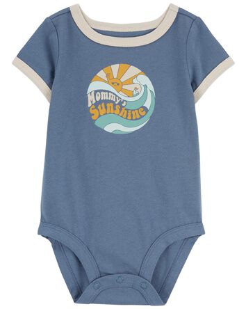 Baby 'Mommy's Sunshine' Cotton Bodysuit, 