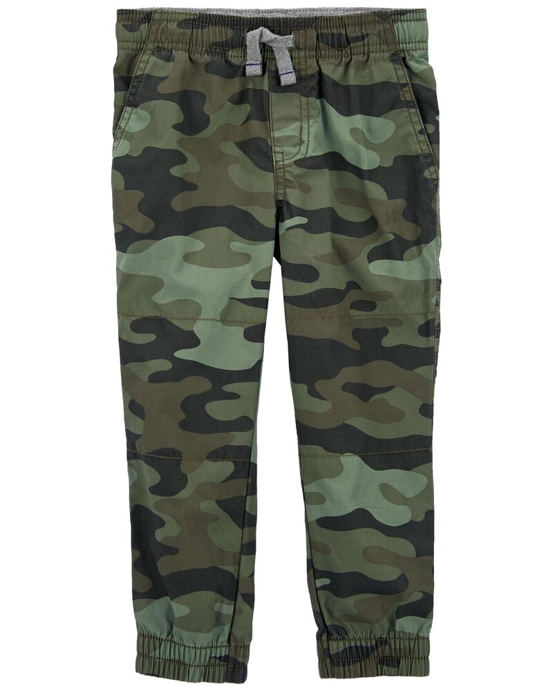 Baby Camo Everyday Pull-On Pants, image 1 of 3 slides