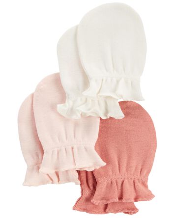 Baby 3-Pack Mittens, 