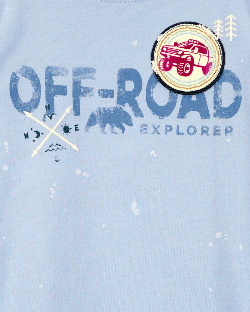 Toddler Off-Road Patch Graphic Tee, image 2 of 3 slides
