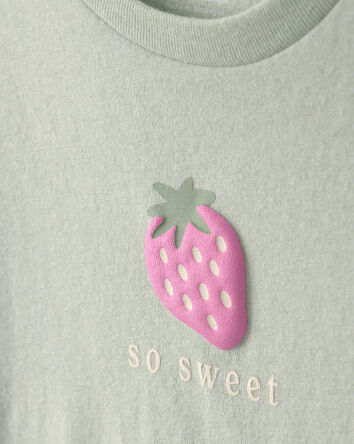 Toddler Girl Strawberry Graphic Tee - Green, 