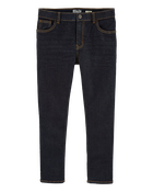 Kid Dark Wash Husky-Fit Skinny-Leg Jeans, image 1 of 5 slides