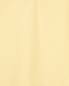 Toddler Pique Uniform Polo Shirt - Yellow, image 2 of 3 slides