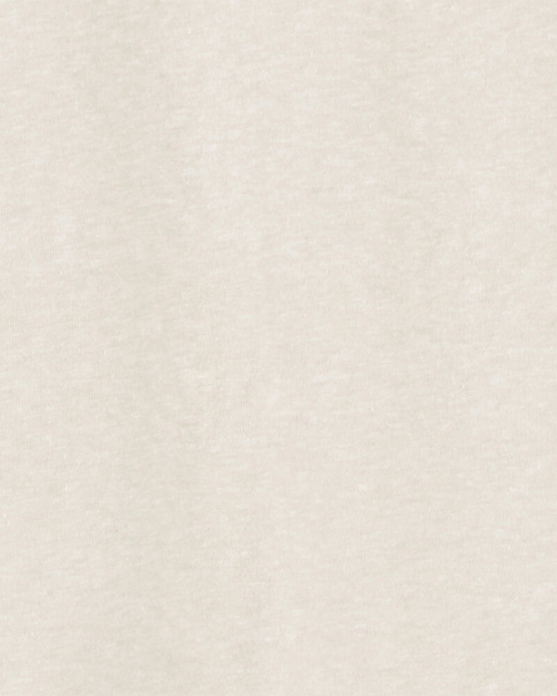 Kid Heathered Pocket Henley, image 2 of 3 slides