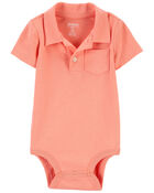 Baby Pocket Henley Jersey Bodysuit
, image 1 of 2 slides