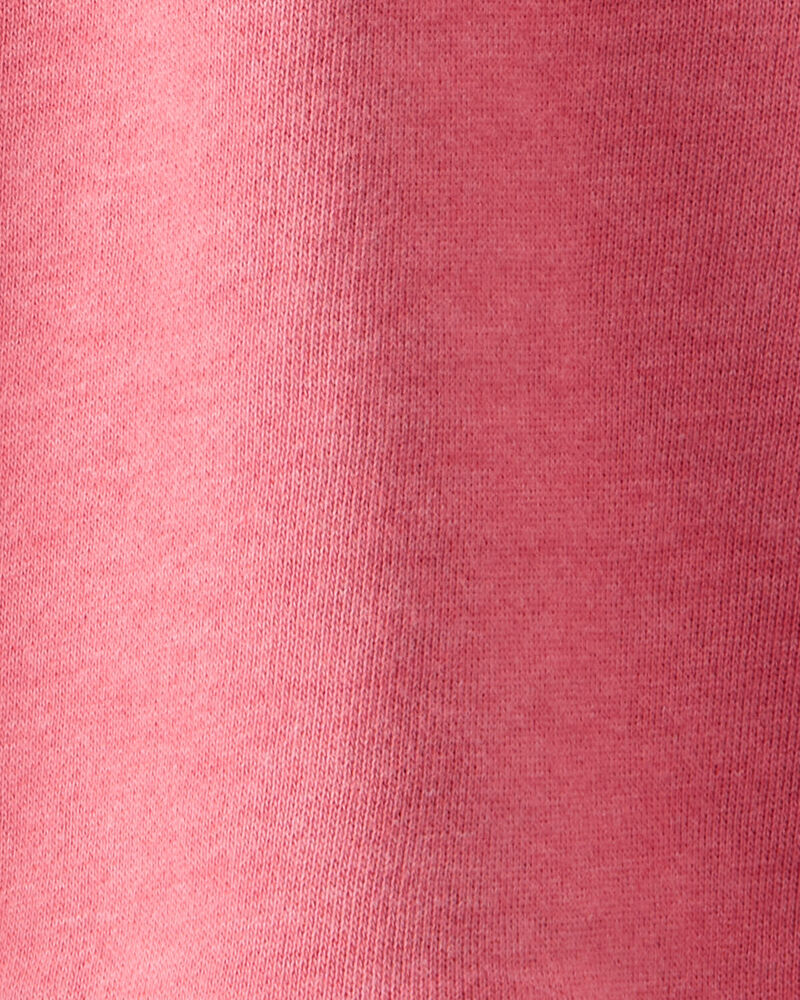 Girls French Terry Cargo Skort - Pink, image 3 of 4 slides