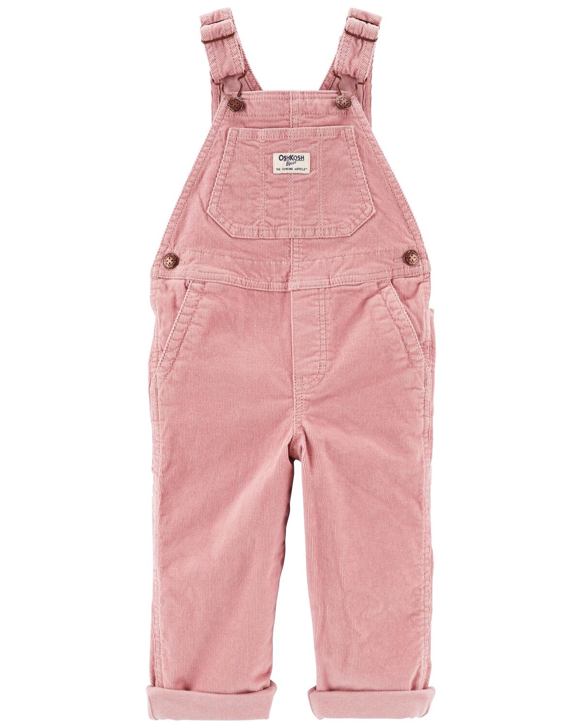 Pink Toddler Baby B'Gosh Pink Corduroy Overalls