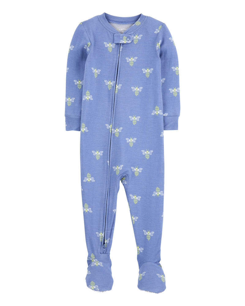 Baby 2-Pack PurelySoft 1-Piece Footie Pajamas, image 3 of 6 slides