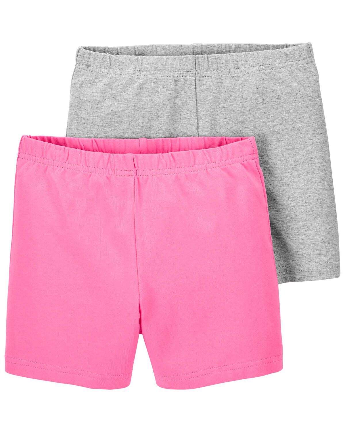 Pink/Grey Kid 2Pack Tumbling Shorts