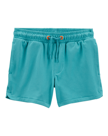 Toddler On-The-Go Pull-On Shorts - Teal, 