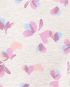 Kid Heart-Print Stretch Leggings , image 3 of 4 slides
