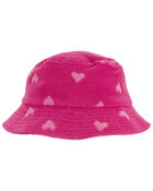 Toddler Heart Bucket Hat, image 1 of 2 slides