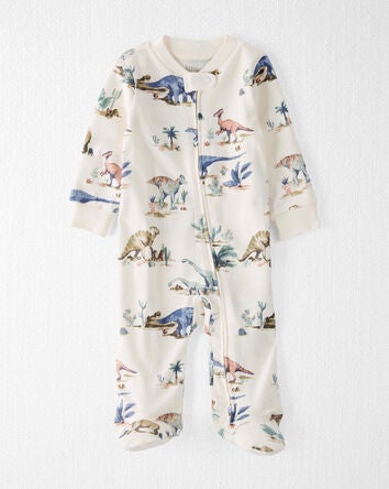 Baby Organic Cotton Sleep & Play Pajamas , 