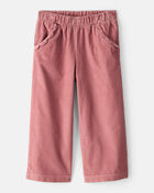 Toddler Girl Cotton Wide-Leg Pants - Pink, image 1 of 5 slides