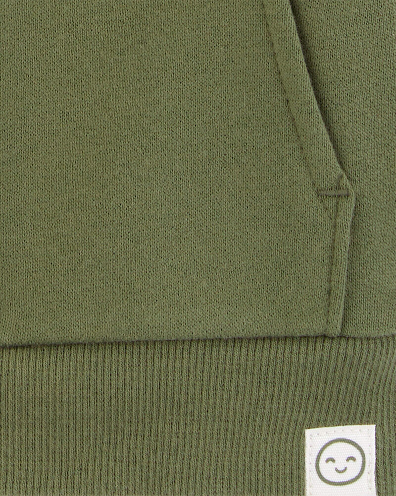 Baby Zip-Up Fleece Hoodie, image 2 of 3 slides