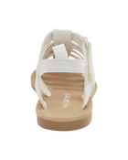 Toddler Casual Sandals - White, image 3 of 7 slides