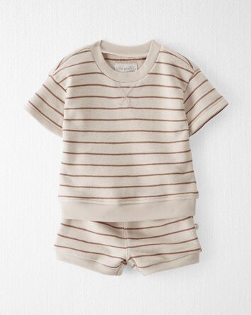 Baby Striped Organic Cotton 2-Piece Set, 