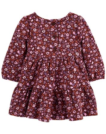Baby Floral Tiered Dress, 