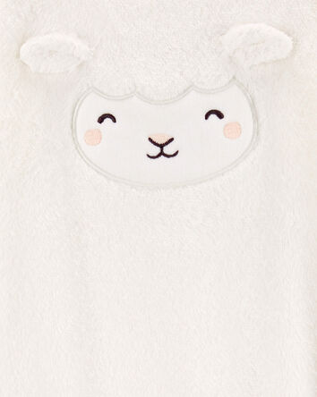 Baby Sheep Fuzzy Jumpsuit, 