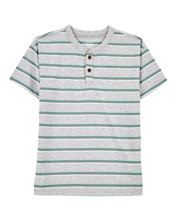 Kid 2-Piece Henley & Shorts Outfit Set, 