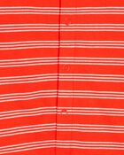 Baby Striped Snap-Up Romper, image 2 of 3 slides