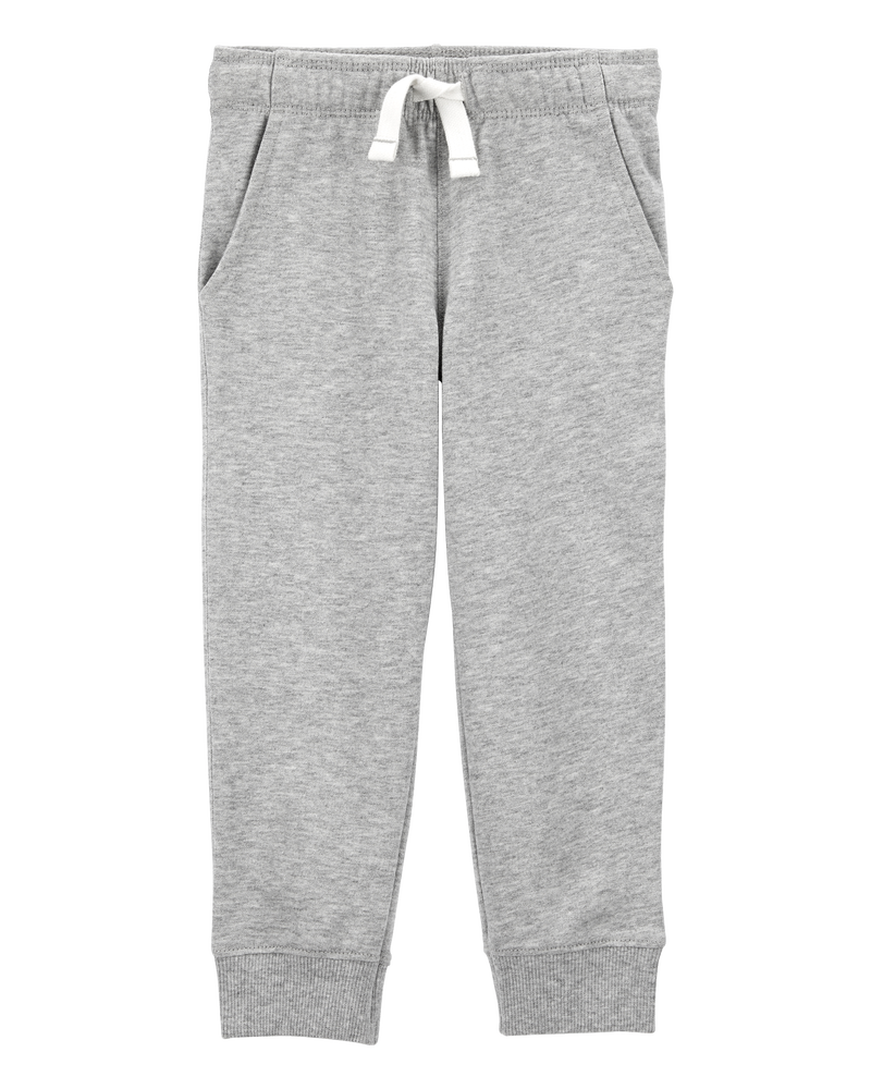 Baby Pull-On French Terry Joggers, image 1 of 3 slides