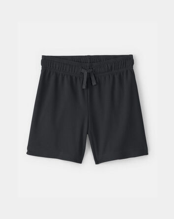 Toddler Boy Mesh Active Shorts - Black, 
