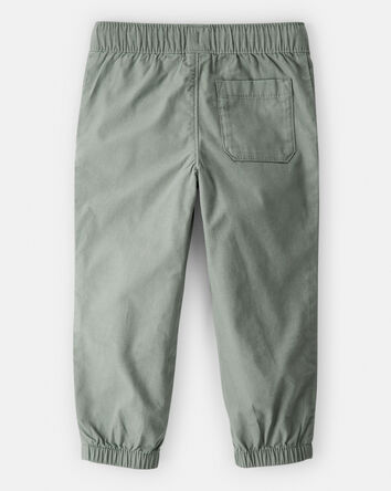 Toddler Boy Cotton Pull-On Fashion Pants - Green, 