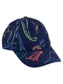 Navy - Kid Dinosaur Baseball Cap