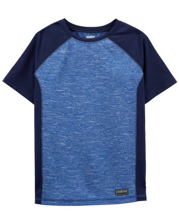 Kid Sporty Tee in Moisture Wicking Active Jersey, 