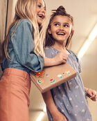 Kid Button-Front Chambray Shirt, image 4 of 5 slides