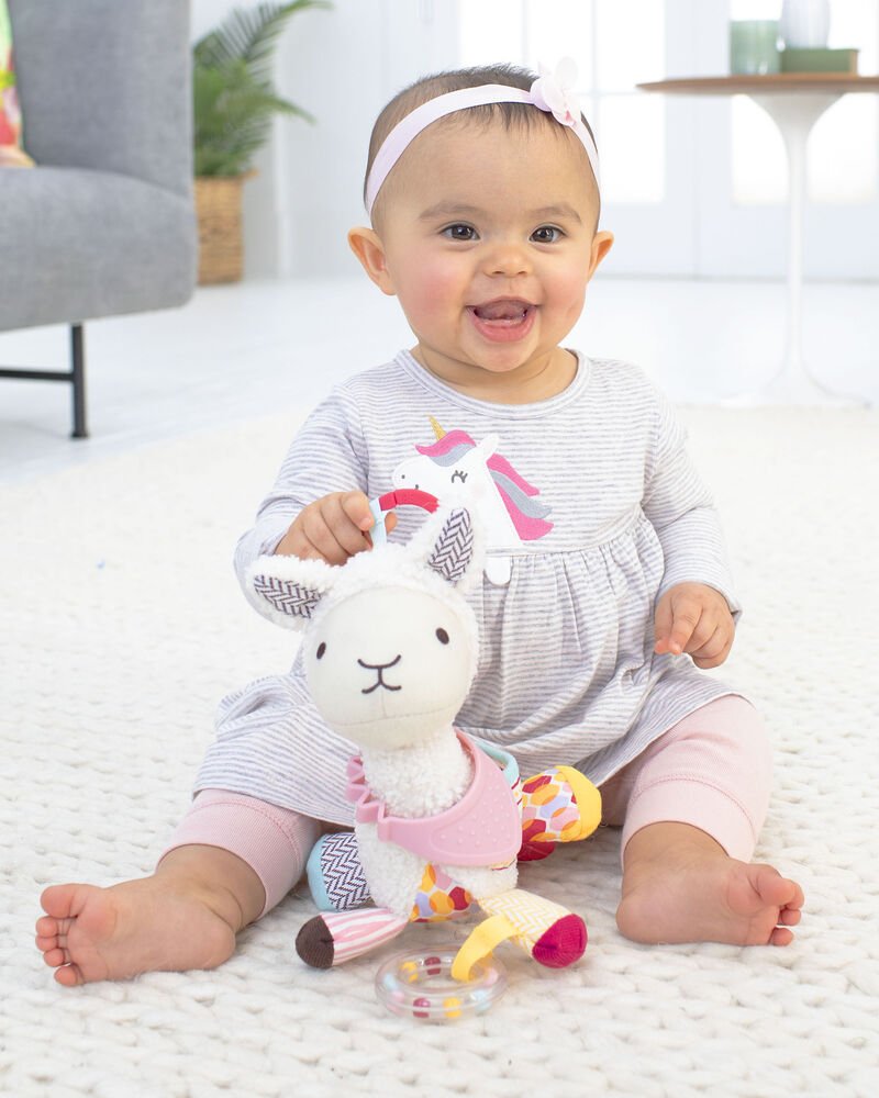 Bandana Buddies Baby Activity Toy - Llama, image 2 of 4 slides