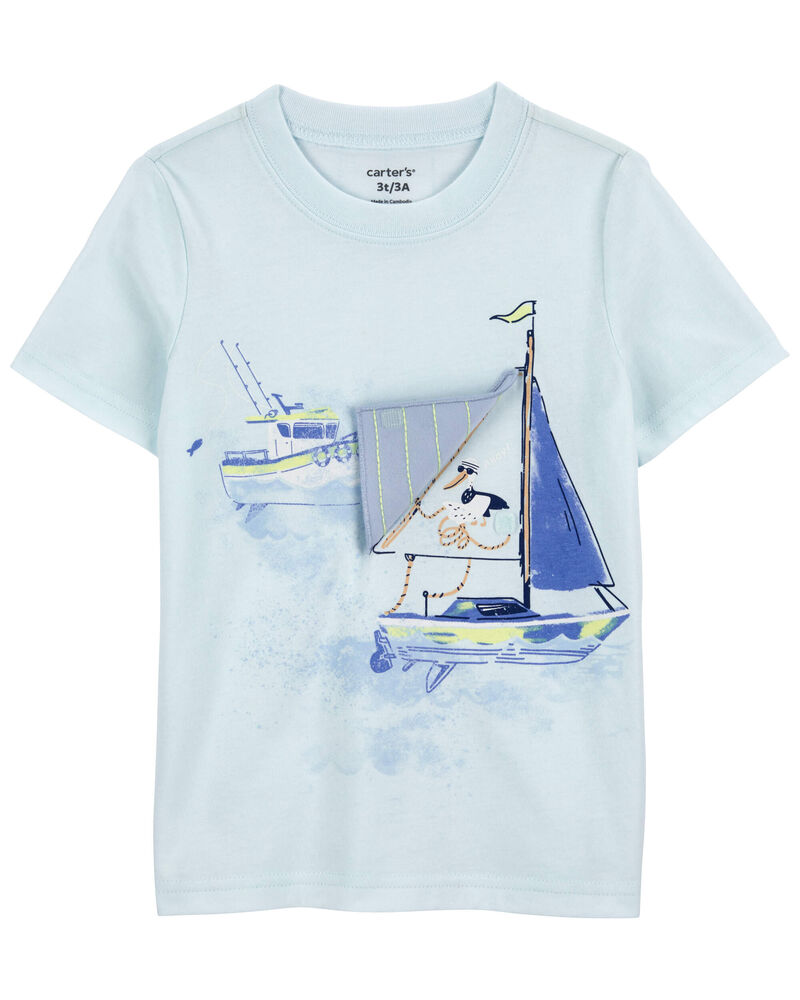 Baby Sailboat Graphic Tee, image 2 of 5 slides