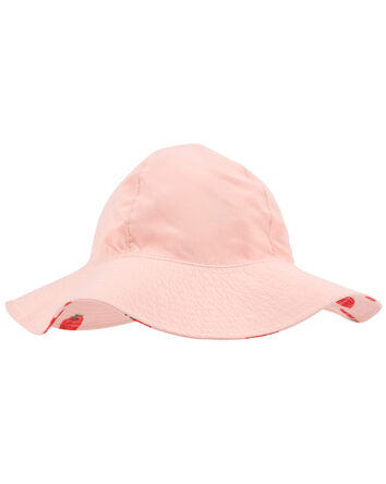 Toddler Strawberry Reversible Swim Hat, 