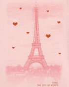 Kid Love Paris Graphic Tee, image 2 of 3 slides