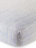 Painterly Stripes - Baby Organic Cotton Standard Crib Sheet