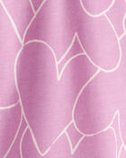 Baby Girl Heart Long-Sleeve Top - Purple, image 2 of 3 slides
