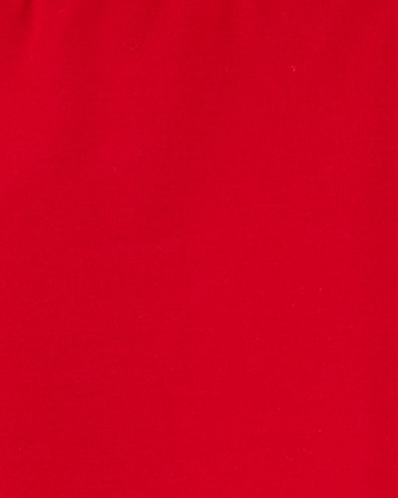 Baby 2-Pack Red & Navy Cotton Stretch Leggings, image 2 of 4 slides