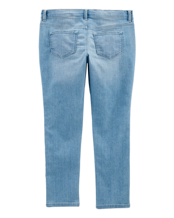 Kid Light Blue Wash Super Skinny-Leg Jeans, 