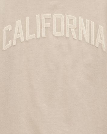 Kid California Graphic Tee - Tan, 